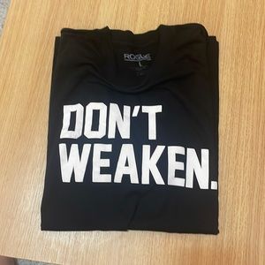 Rogue size large shirt - condition 9/10 - black and white